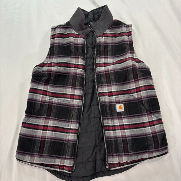 Reversible Plaid Carhartt Vest XS From Fall 2016
Lot N - Picture 1 of 6